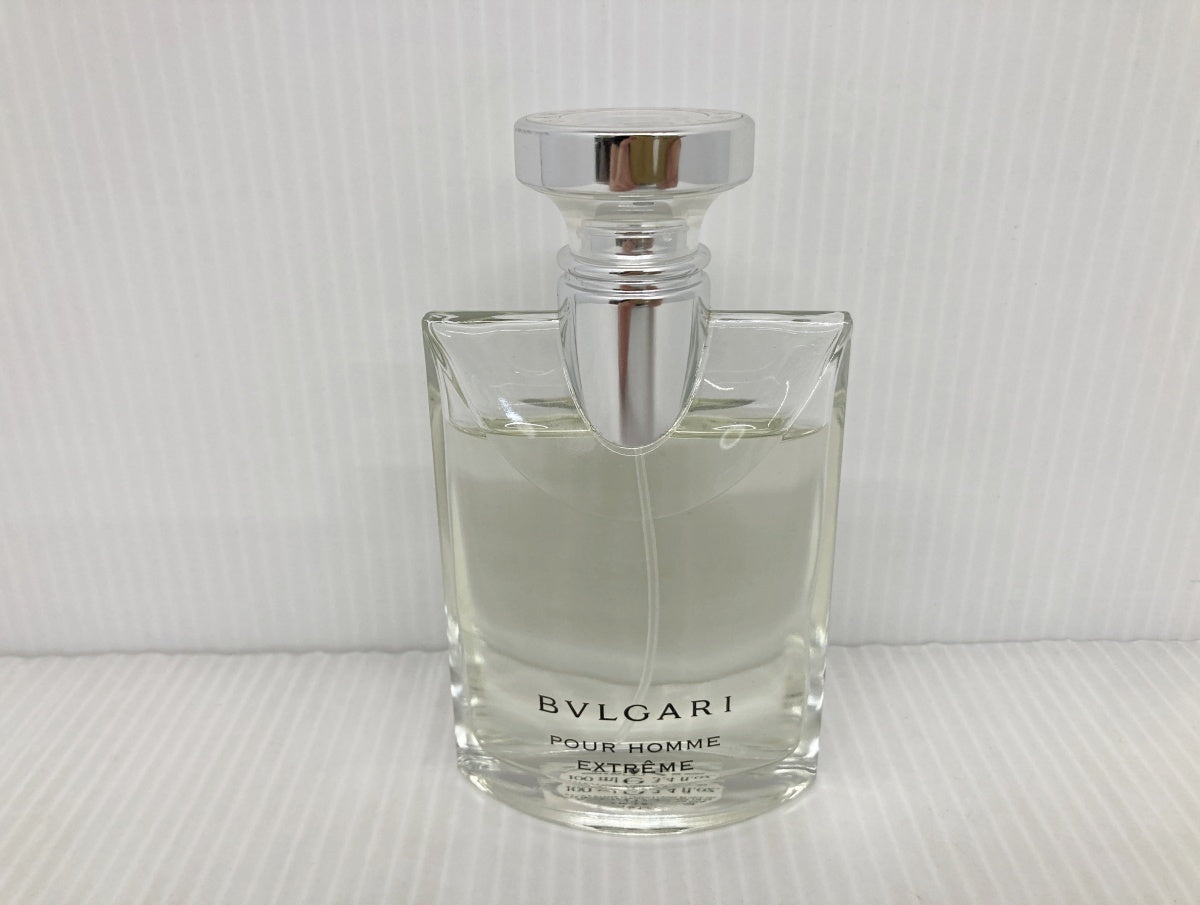 BVLGARI プールオム エクストレーム オーデトワレ スプレー 100ml 中古品 残量8割程度