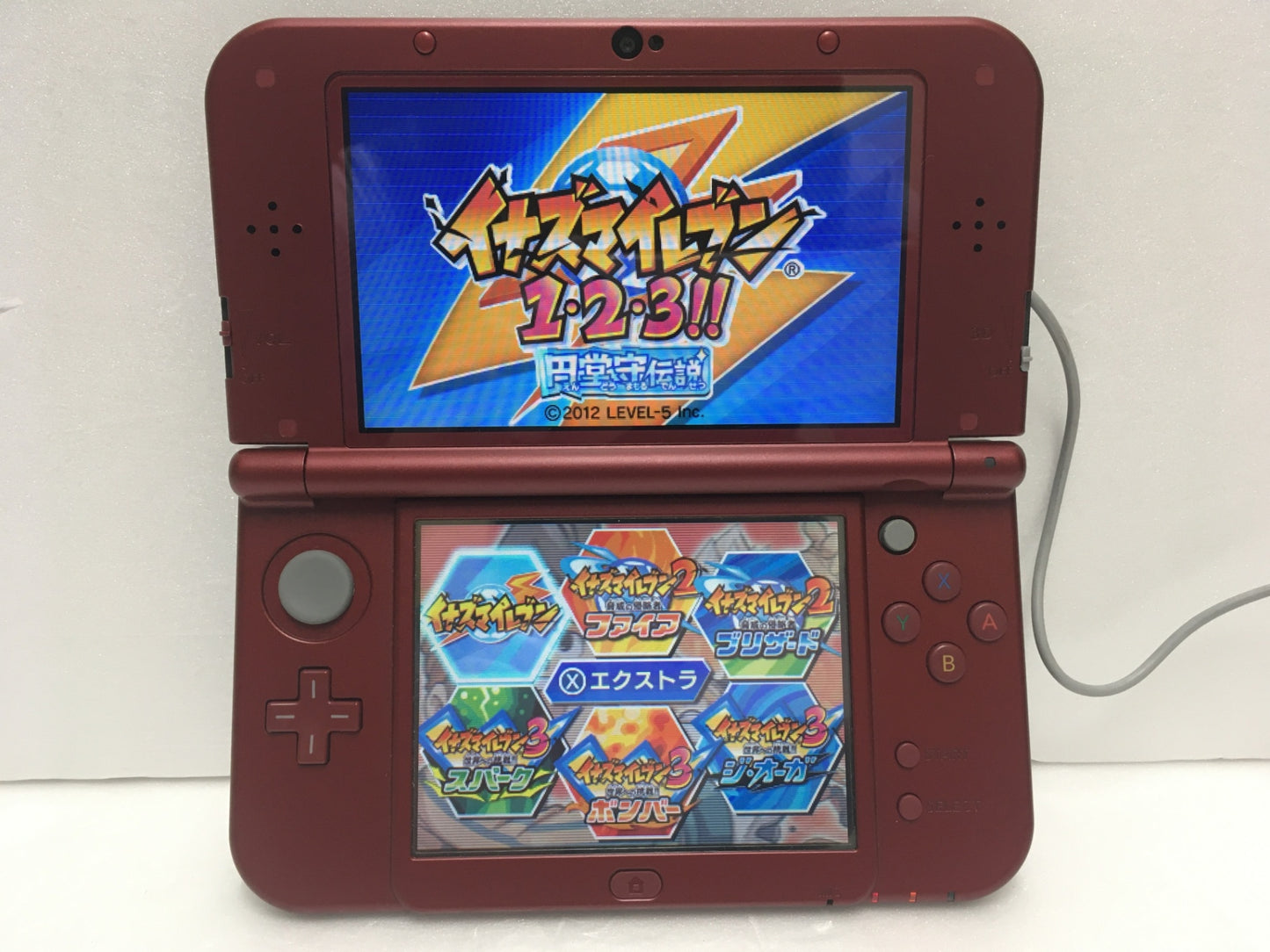 ※送料無料※ ニンテンドー3DS イナズマイレブン 1・2・3!! 円堂守伝説 ソフトのみ 中古 囗G