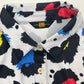 ※送料無料※ LOUDMOUTH ラウドマウス レディース ゴルフ 半袖 柄ワンピース ネオンレオパード サイズL タグ付き 囗G