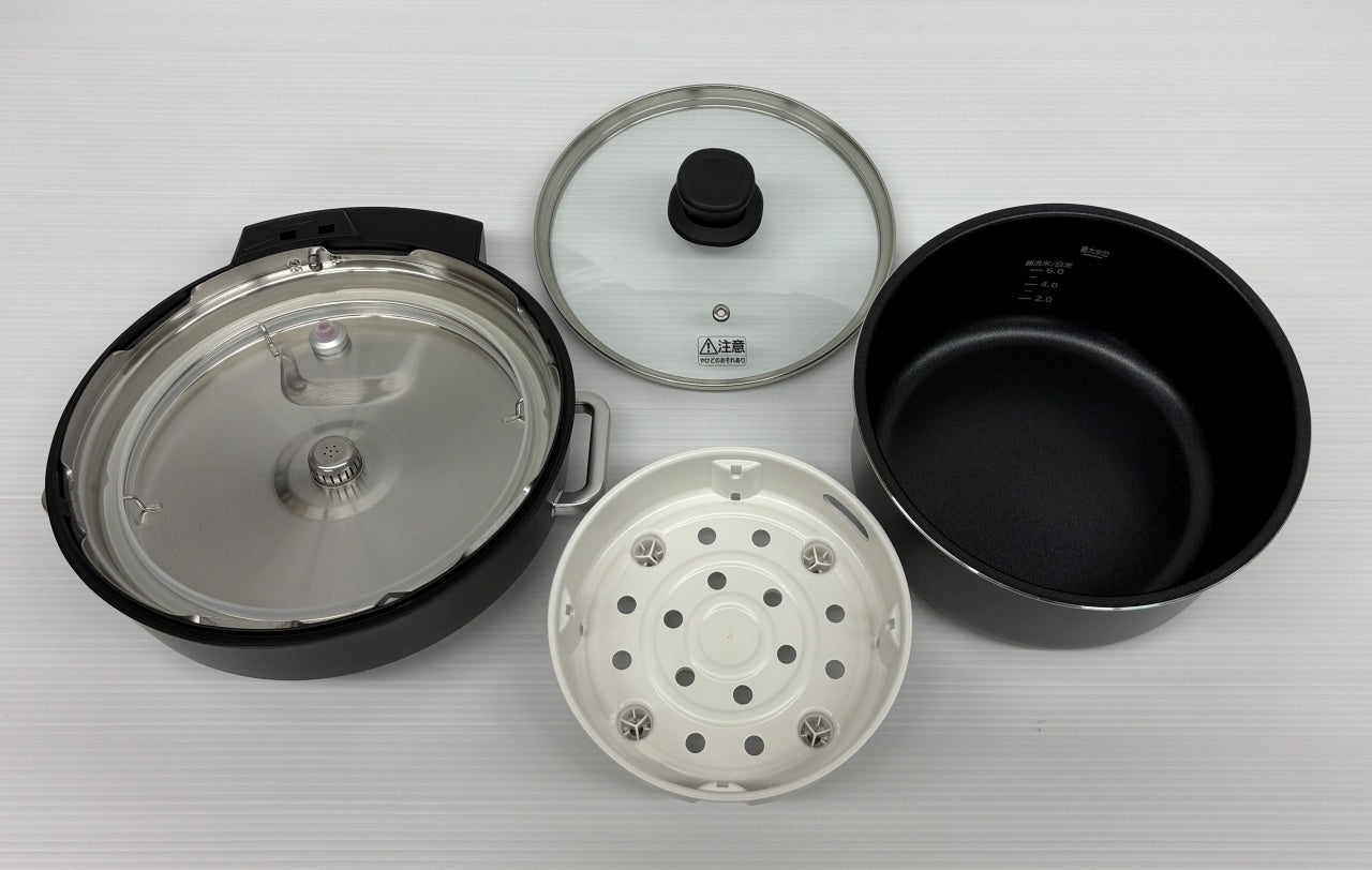 送料無料 未使用！アイリスオーヤマ 電気圧力鍋4.0L PMPC-MA4-B囗T巛