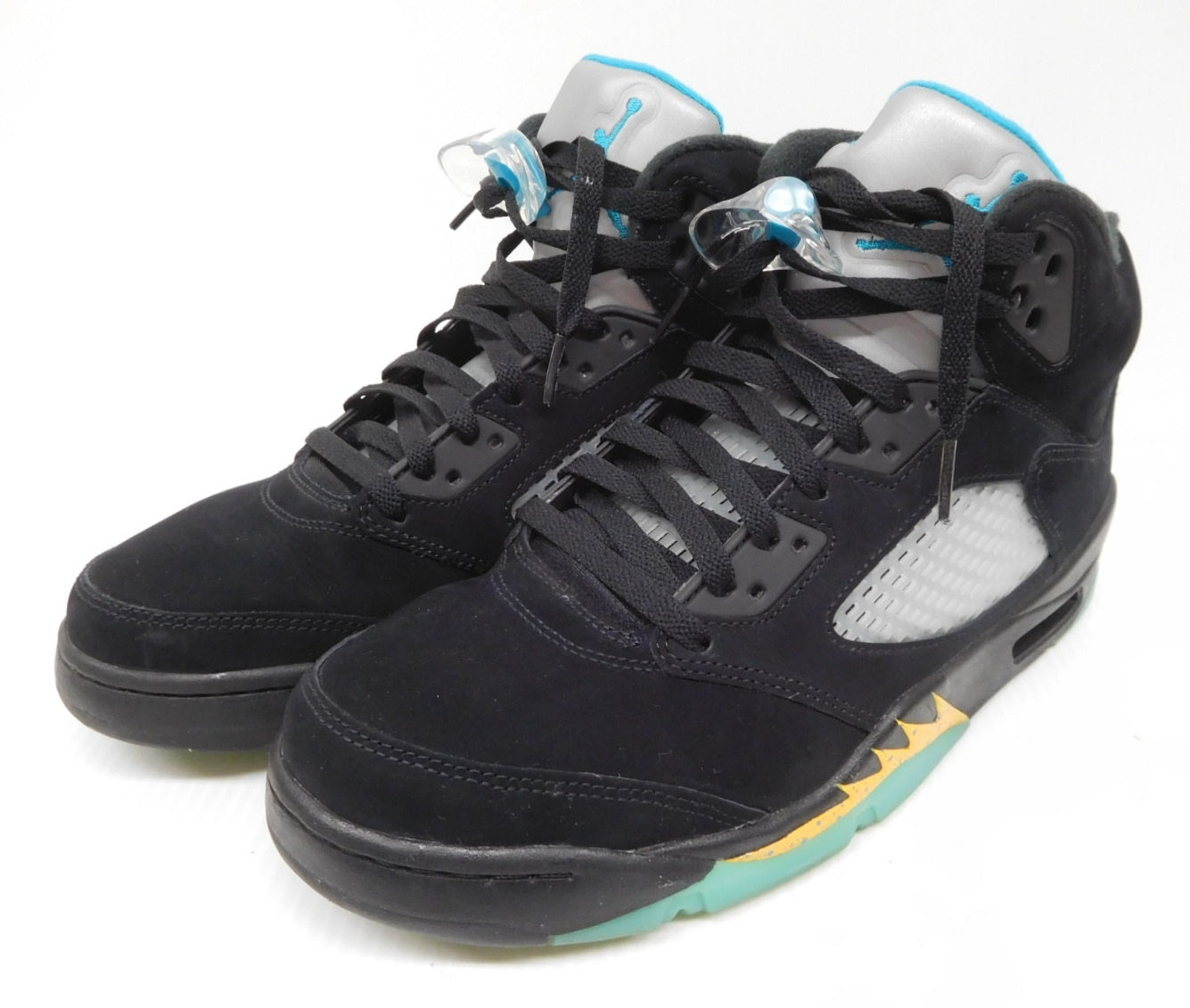 NIKE ナイキ AIR JORDAN 5 エアジョーダン 5 レトロ ブラック アクアトーン・タクシー DD0587-047 size:27.5cm囗T巛