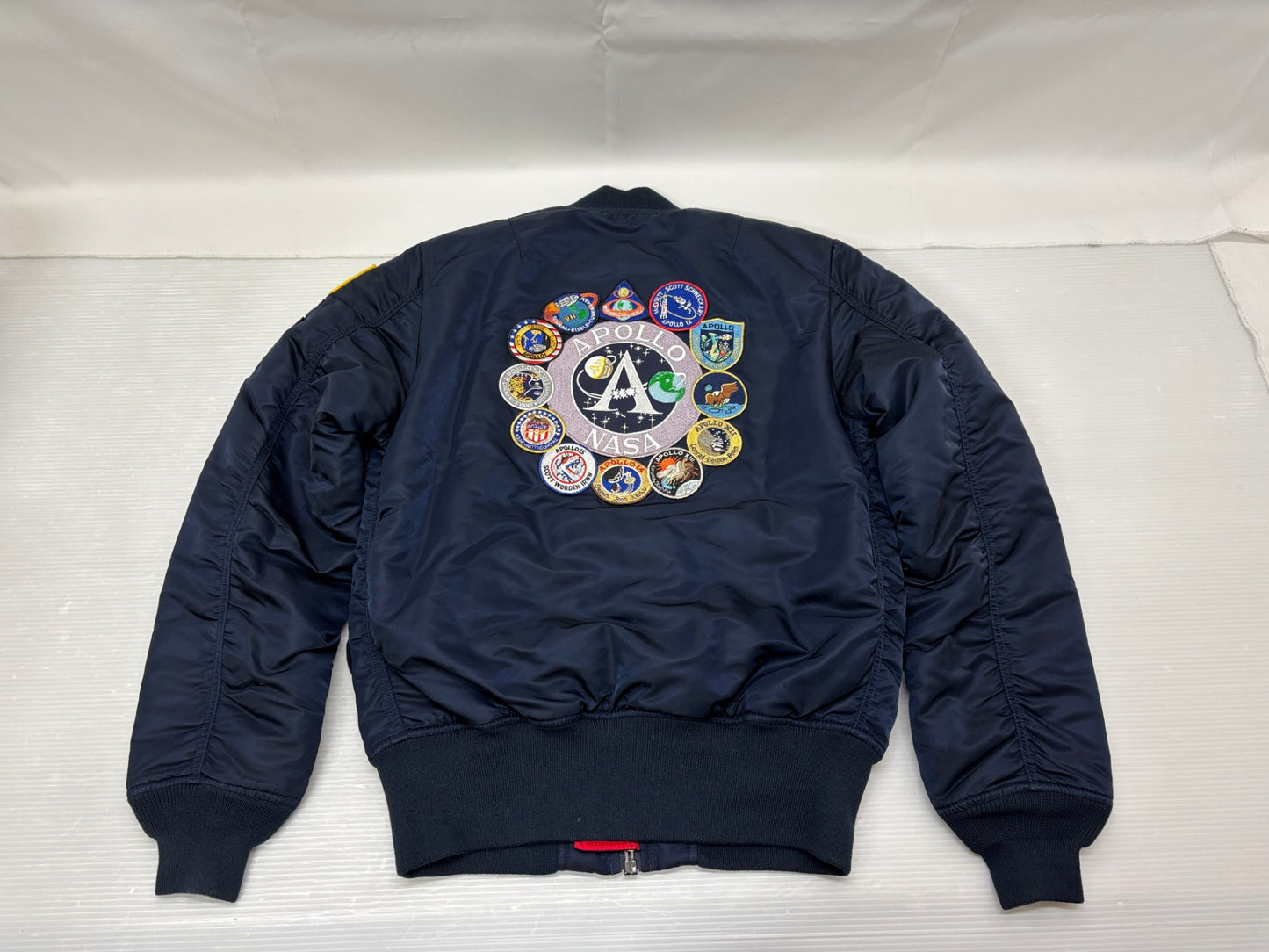 アルファ MA-1 フライトジャケット サイズL TA-0113 NASA APOLLO JAPAN FIT