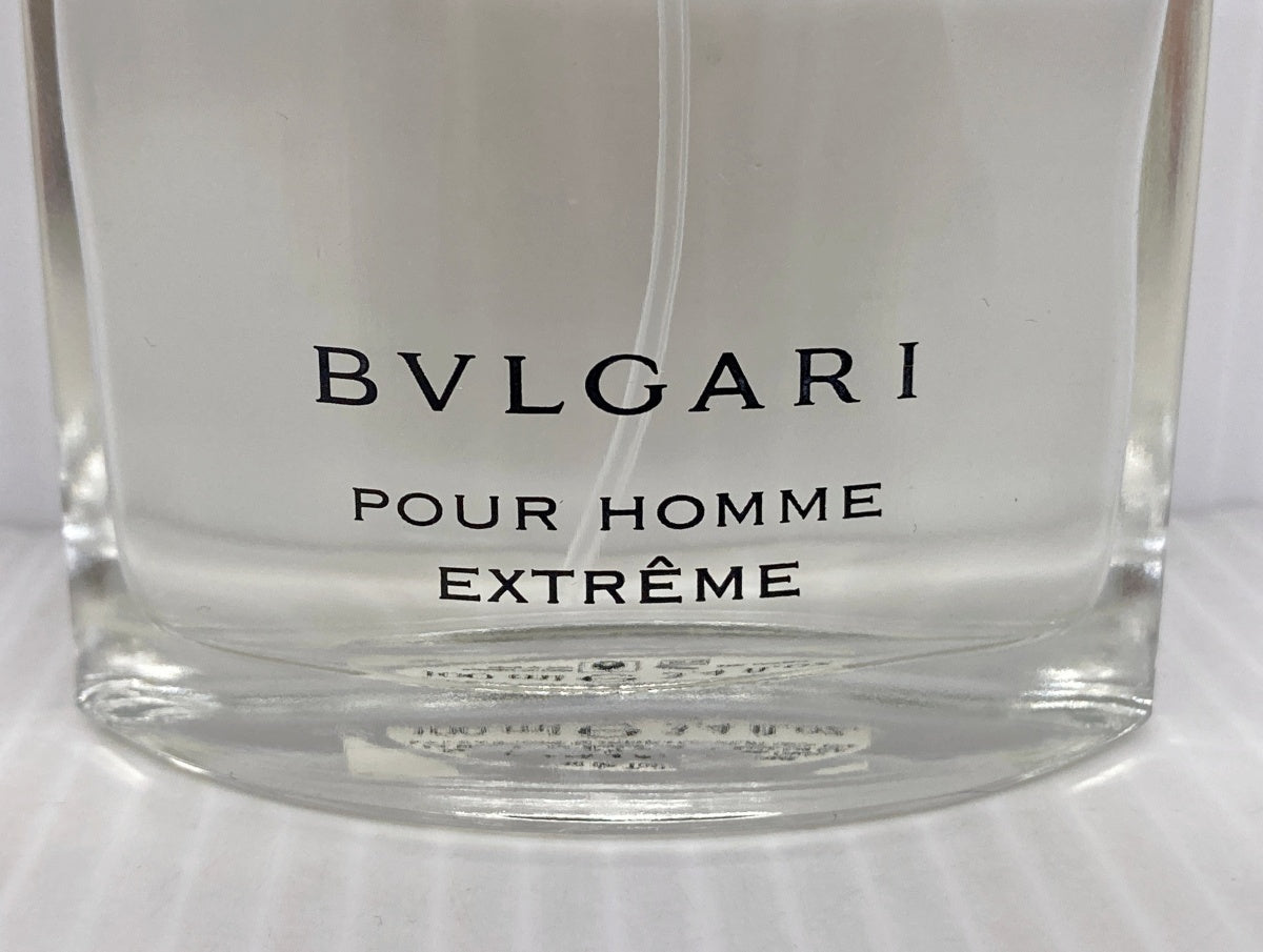 BVLGARI プールオム エクストレーム オーデトワレ スプレー 100ml 中古品 残量8割程度