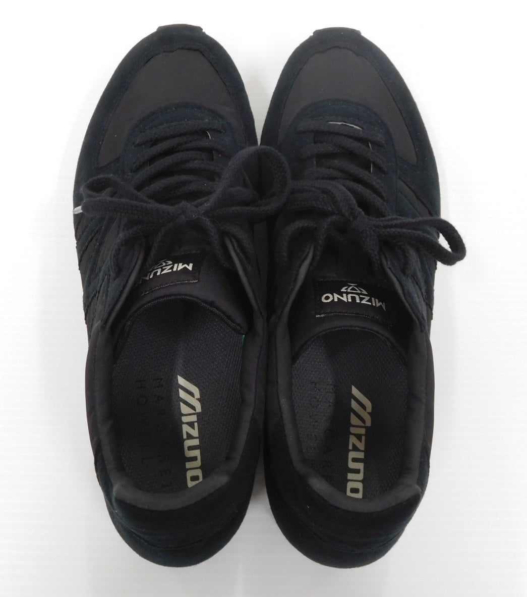 MIZUNO MARGARET HOWELL ミズノ マーガレットハウエル コラボ ローカットスニーカー ブラック D1GA176809 size:26cm囗T巛