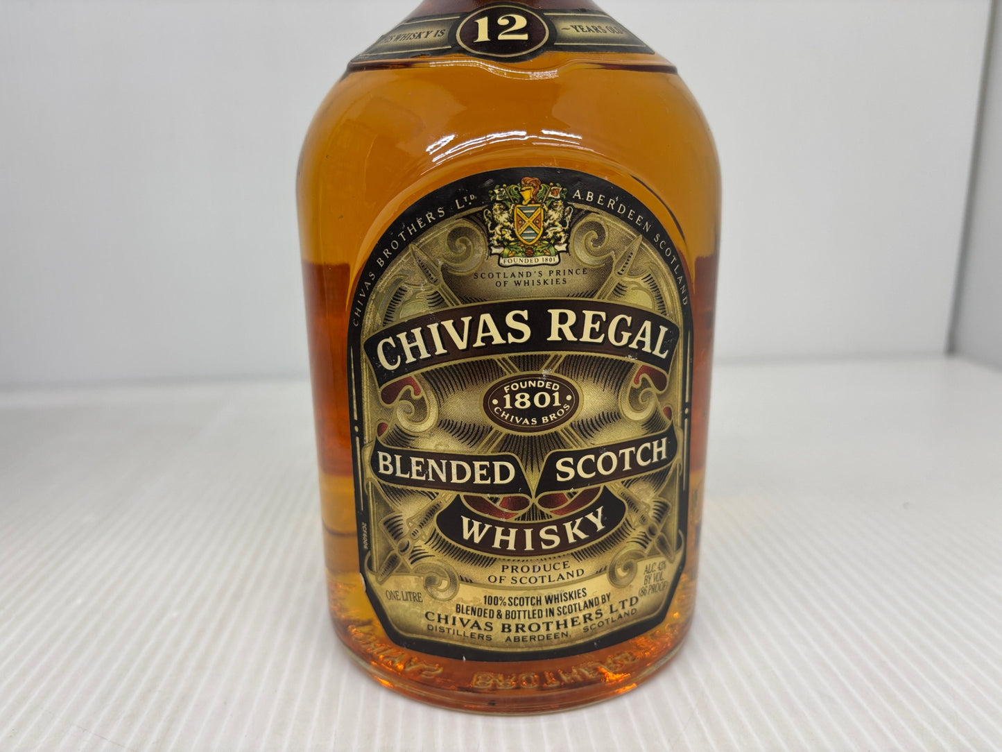 CHIVAS REGAL BLENDED SCOTCH WHISKY AGED 12YEARS シーバスリーガル 12年 ブレンデッドスコッチ 1000ml