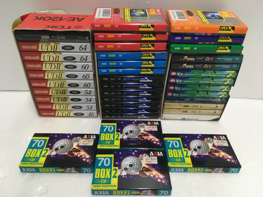 ※送料無料※ 未開封 カセットテープ 40本セット ハイポジ メタル 長期保管品 囗G