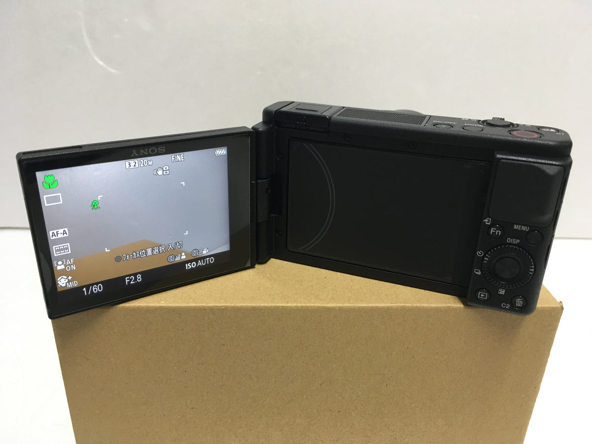※送料無料※ SONY VLOGCAM ZV-1 コンパクトデジタルルカメラ シューティンググリップ セット 中古 囗G