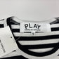プレイ コムデギャルソン ボーダー 長袖 Tシャツ ロンT サイズS COMME des GARÇONS PLAY