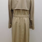 YUKI TORII トレンチコート ベージュ 22790401 ウール 日本製 size:38 中古 シミあり囗T巛