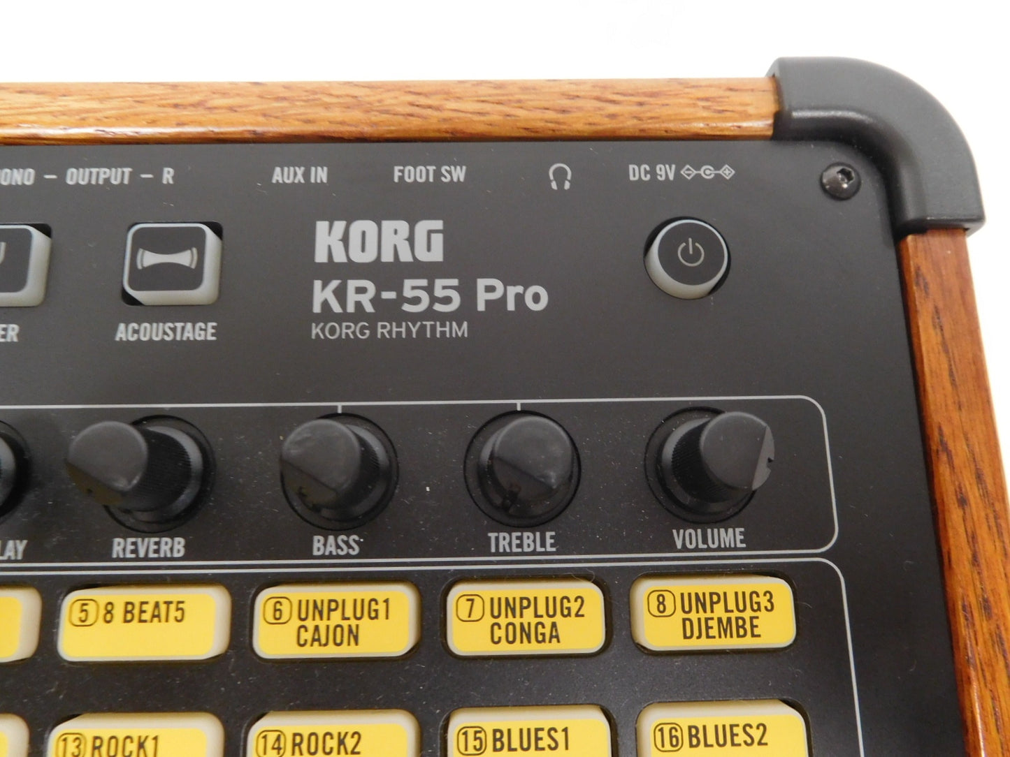 KORG コルグ ミキサー・レコーダー機能搭載 リズムマシン KR-55 Pro ※通電チェックのみ囗T巛
