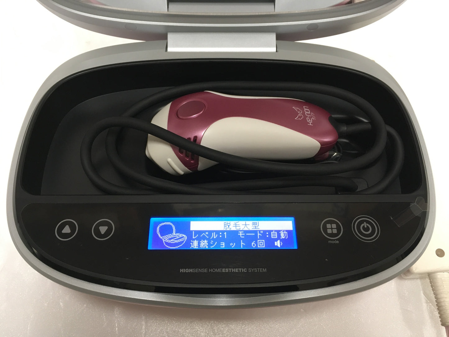 ※送料無料※ ke-non ケノン フラッシュ式脱毛器 NIPL-2080 ver.4.1 中古 ジャンク品 囗G