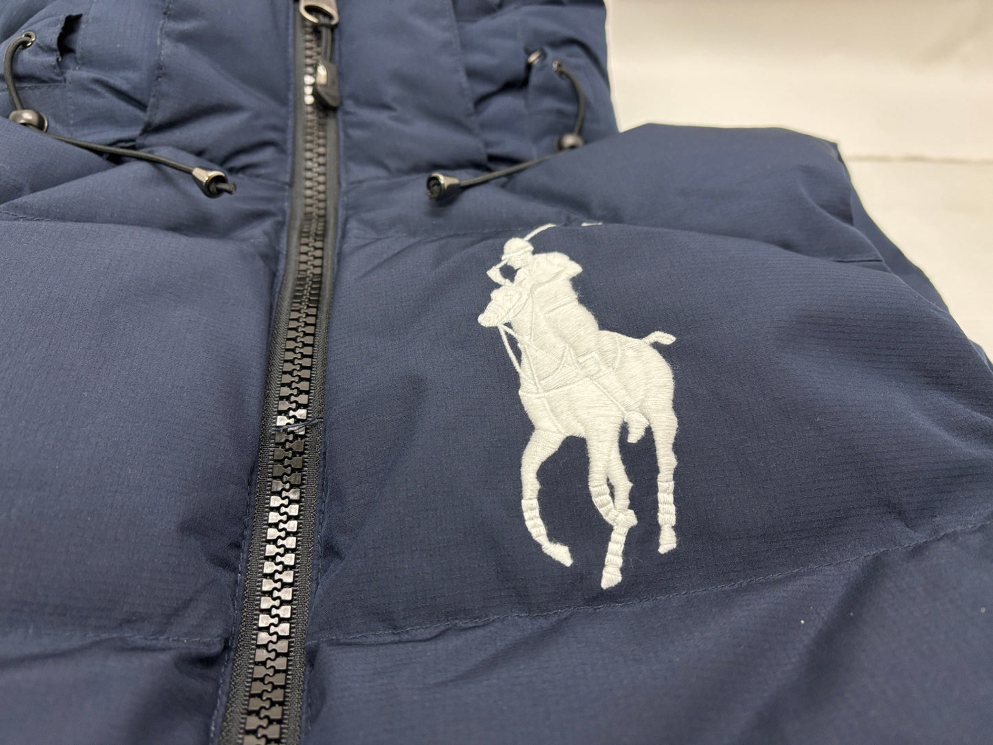 ポロ ラルフローレン ダウンベスト ビッグポニー 刺繍 サイズXS POLO RALPH LAUREN
