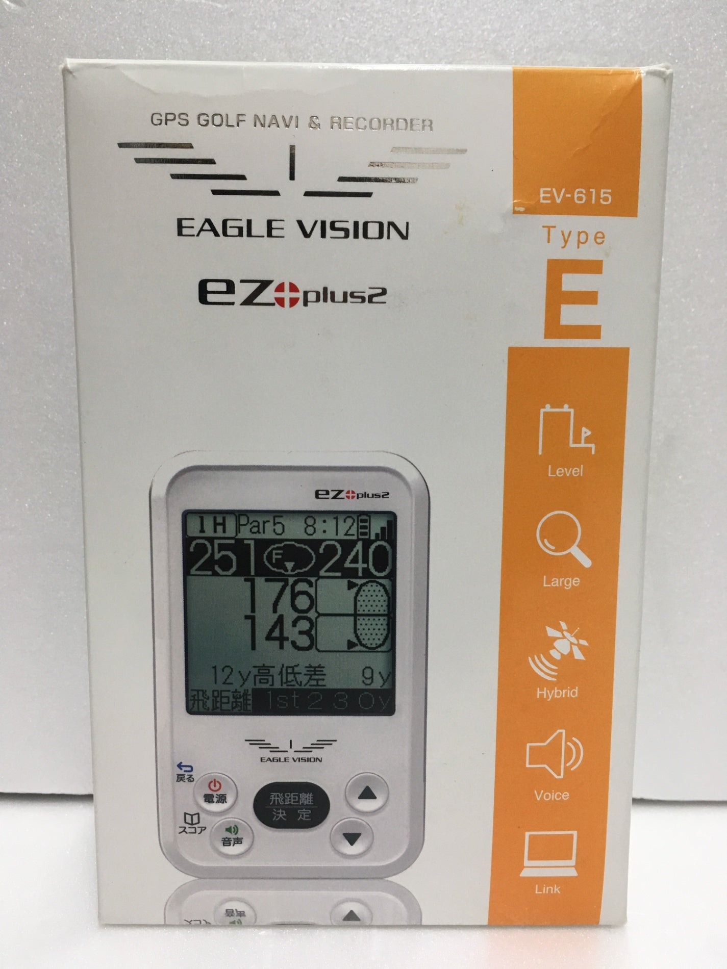 ※送料無料※ アサヒゴルフ ゴルフナビ GPS EAGLE VISION ez plus2 EV-615 ジャンク品 囗G