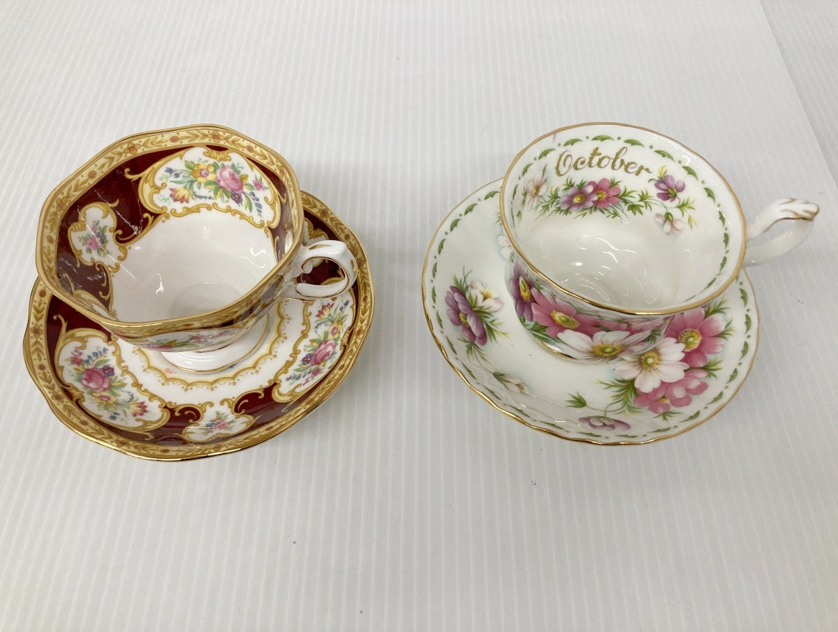 ROYAL ALBERT ロイヤルアルバート カップ＆ソーサー 4客