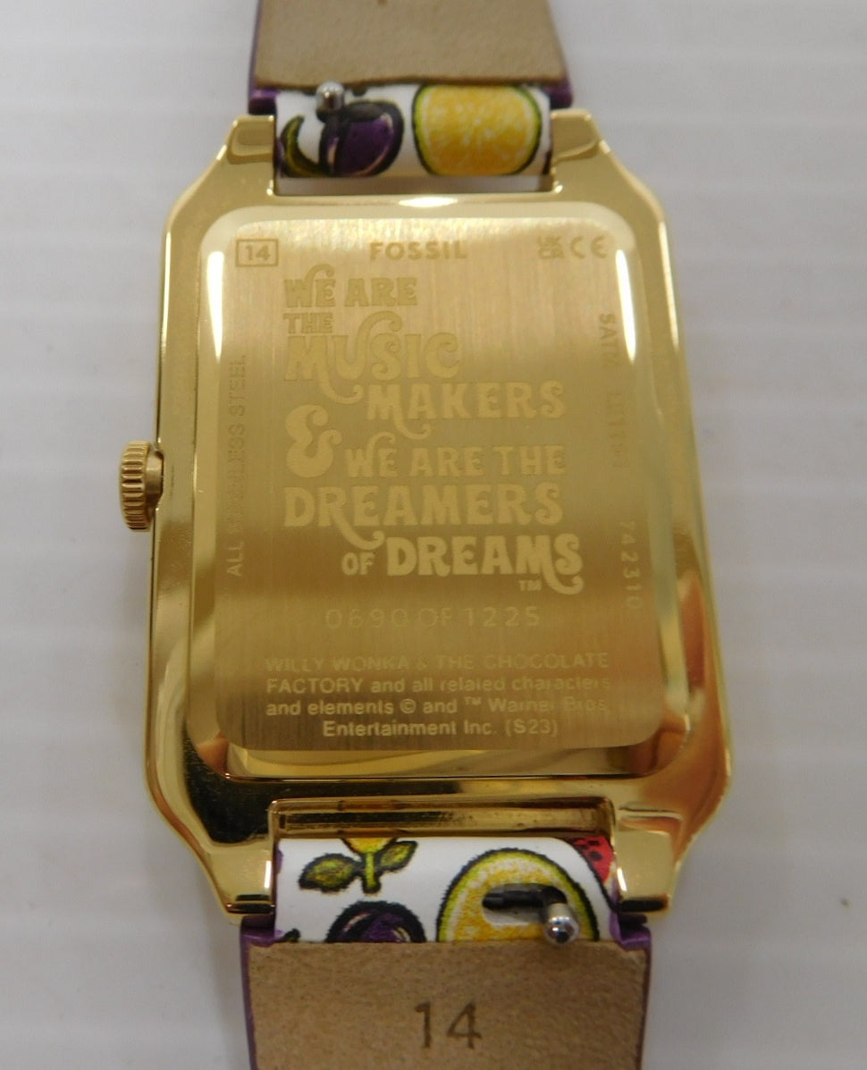 FOSSIL Willy Wonka & The Chocolate Factory 腕時計 ラクエル LE1191 個数限定品囗T巛