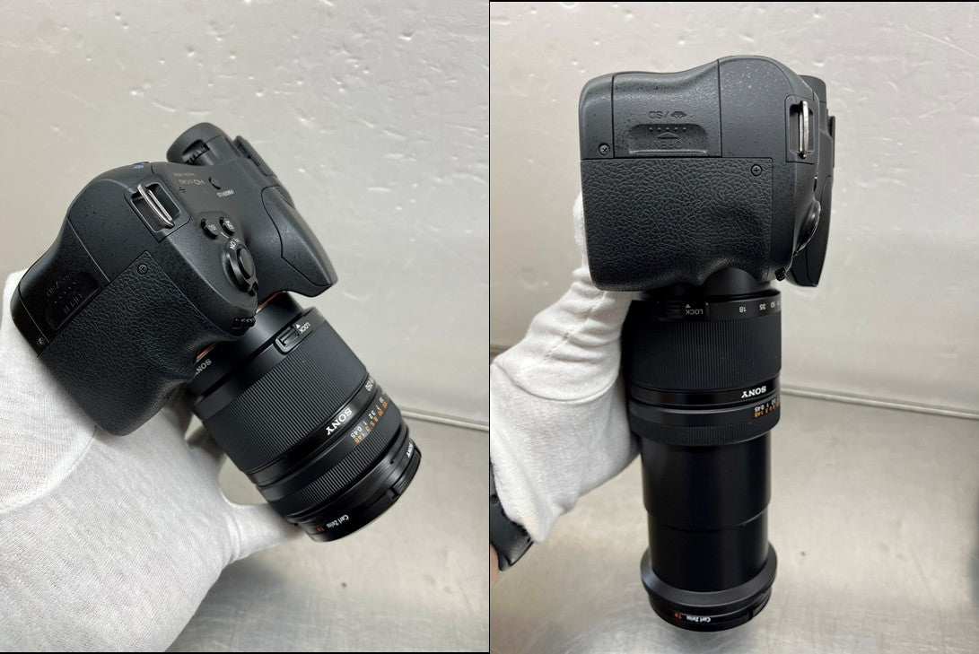 SONY α65 デジタル一眼レフカメラ DT 18-250mm F3.5-6.3 ズームレンズ＋SIGMA 10-20mm F3.5 DC HSM 超広角ズームレンズ付