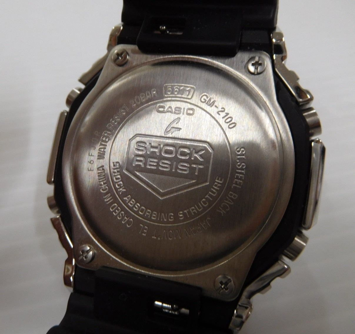 CASIO カシオ G-SHOCK GM-2100-1AJF  箱・説明書あり囗T巛