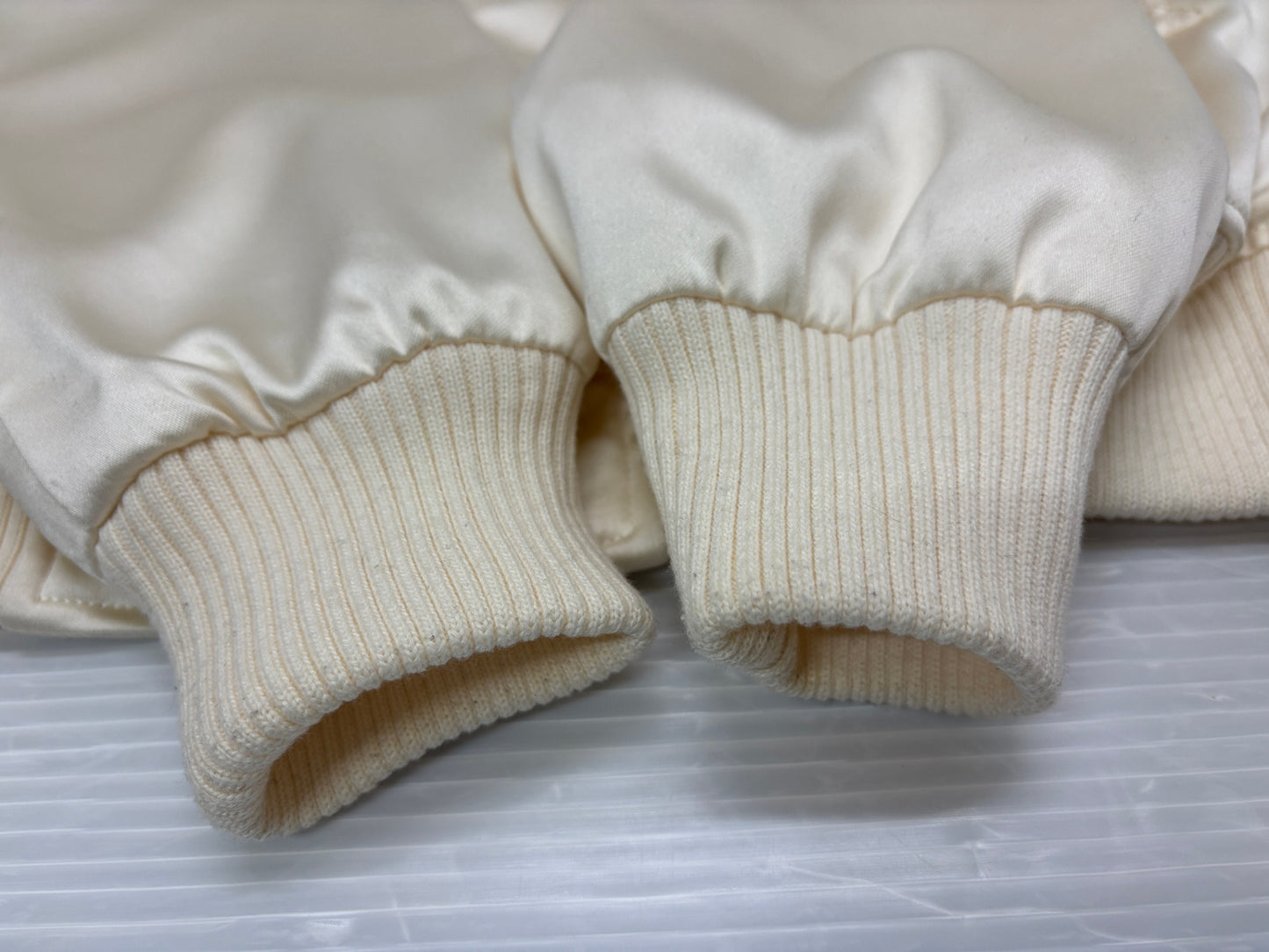 ステューシー スカジャン ヤシの木 刺繍 STUSSY サイズS