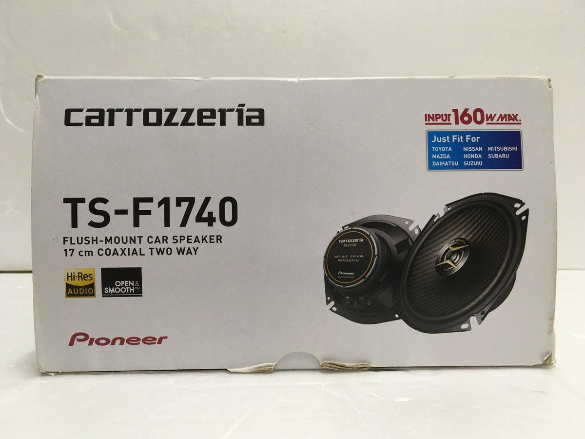 ※送料無料※ Pioneer Carrozzeria 17cmコアキシャル2WAYスピーカー TS-F1740 長期保管 未使用 囗G
