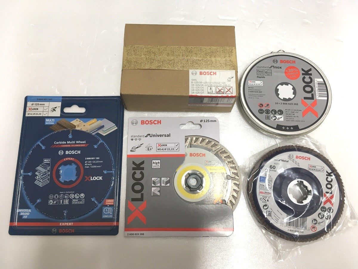 送料無料※ BOSCH X-LOCK コードレスディスクグラインダー GWX18V-15SC5J 先端工具付き特別セット 本体未開封 囗G –  フライズ-オンラインショップ