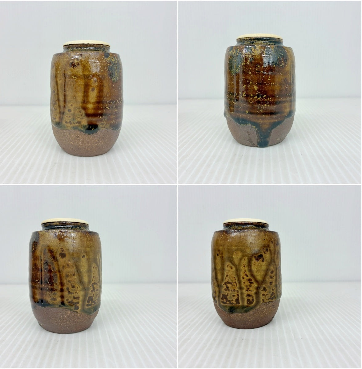 丹波 茶入 陶春 替え仕覆入り 中古品