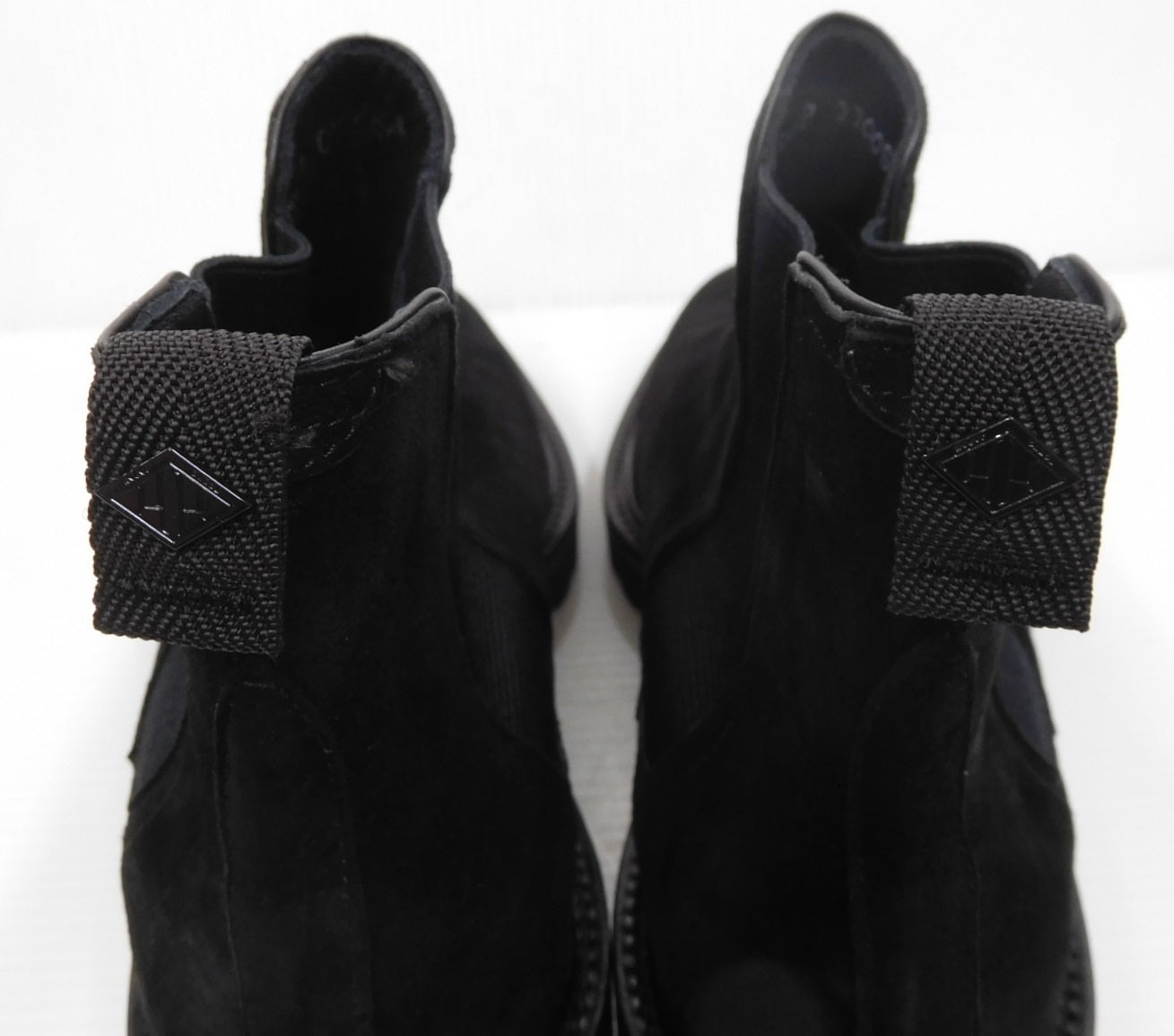 WH BEKKU HOMME別注 干場スペシャル 撥水スエードサイドゴアブーツ WHSP0700S ブラック size:8.5囗T巛