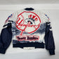 チョークライン スタジャン MLB ニューヨーク ヤンキース ナイロンジャケット サイズM USA製 Chalk Line
