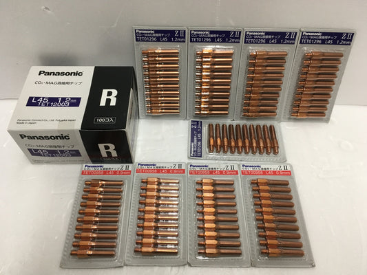 ※送料無料※ Panasonic CO2・MAG溶接用チップ 3種類セット 長期保管 未開封品 囗G