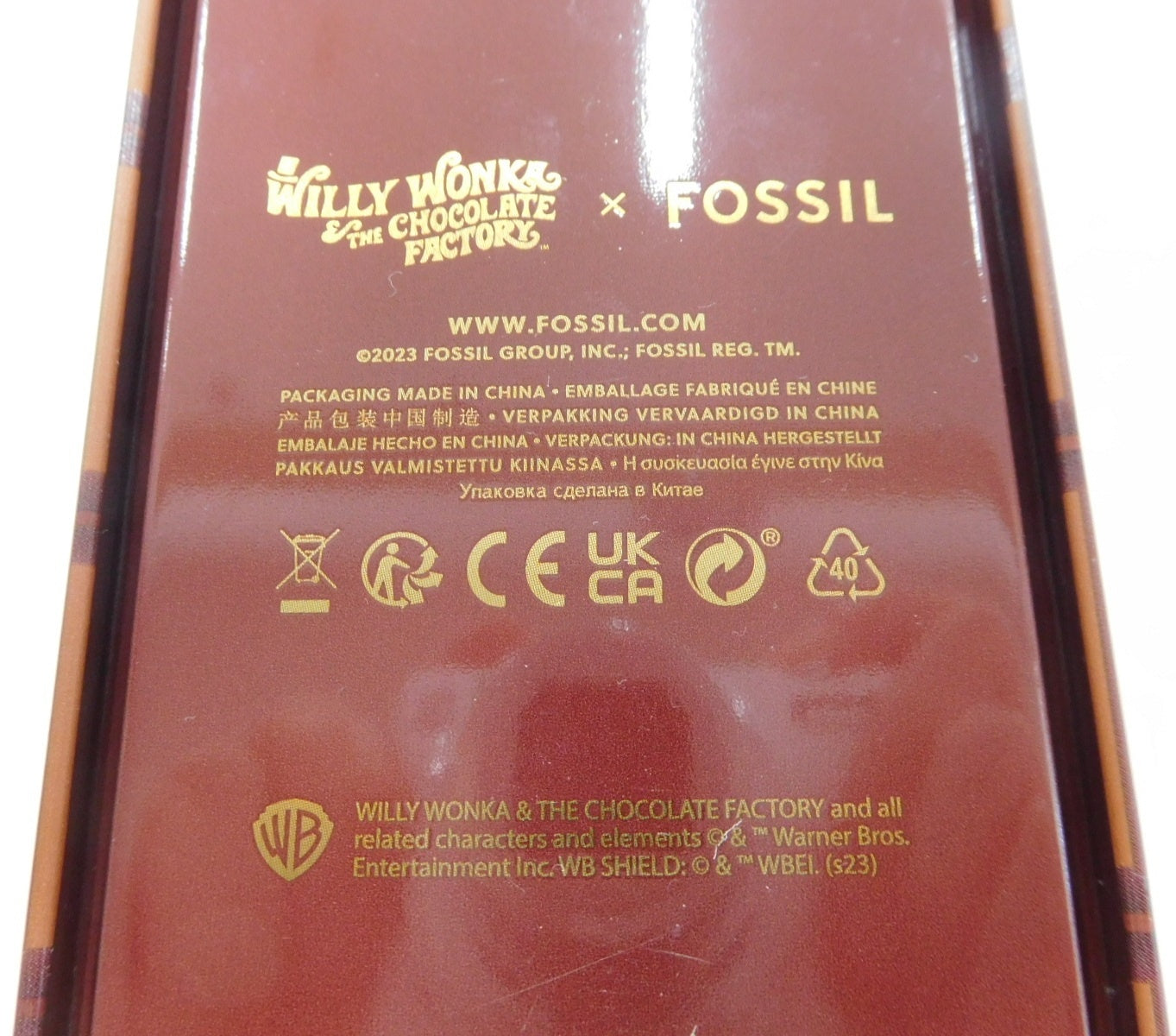 FOSSIL Willy Wonka & The Chocolate Factory 腕時計 ラクエル LE1191 個数限定品囗T巛