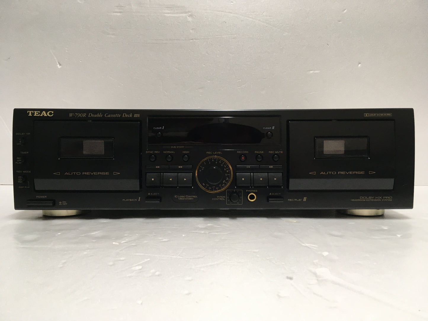 ※送料無料※ TEAC ティアック ダブルカセットデッキ W-790R 2002年製 ジャンク品 囗G