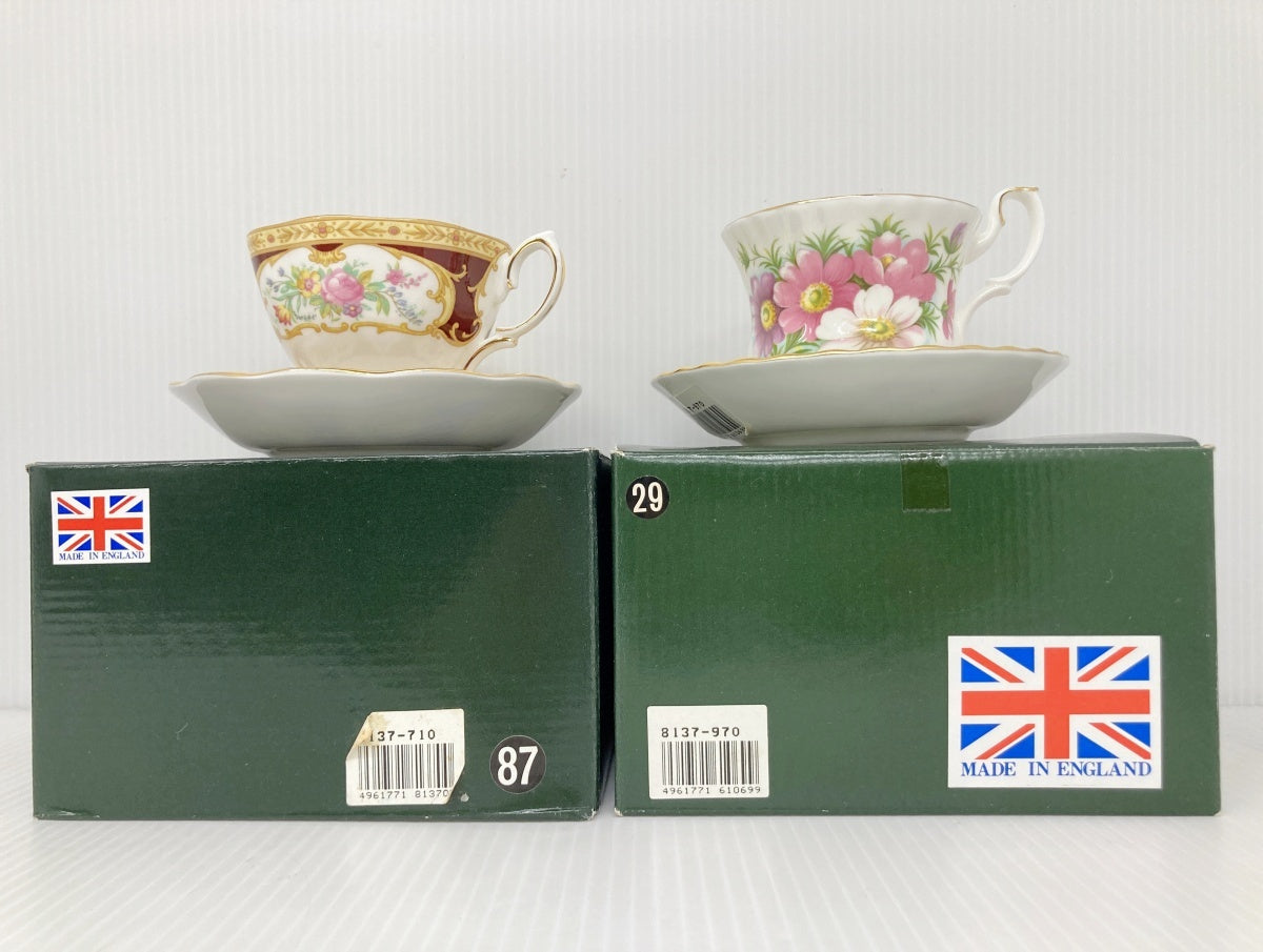 ROYAL ALBERT ロイヤルアルバート カップ＆ソーサー 4客