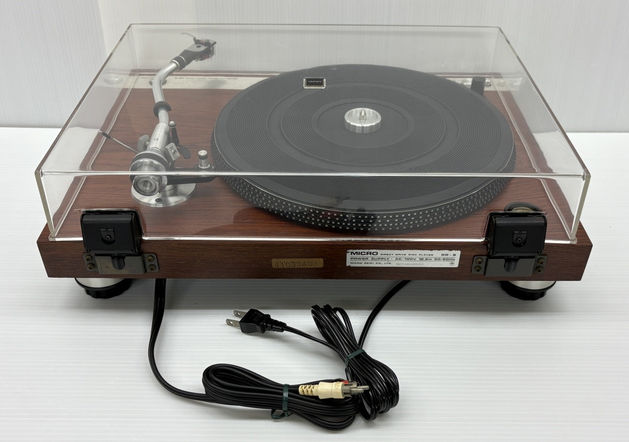 送料無料 ジャンク品 マイクロ精機 レコードプレーヤー DD-5囗T巛