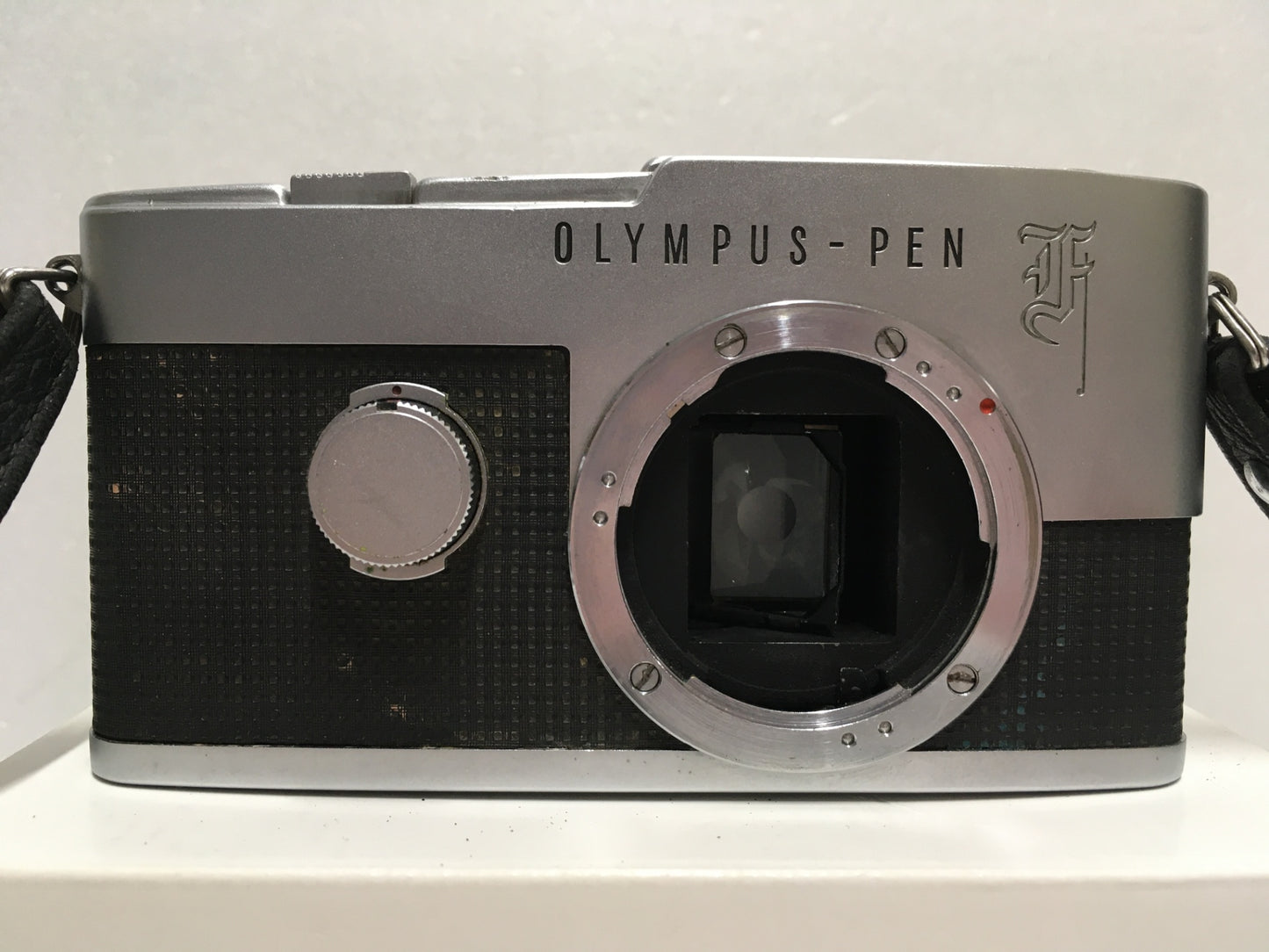 ※送料無料※ OLYMPUS PEN-F G.Zuiko Auto-S 1：1.4 f＝40mm 未チェック ジャンク品 囗G