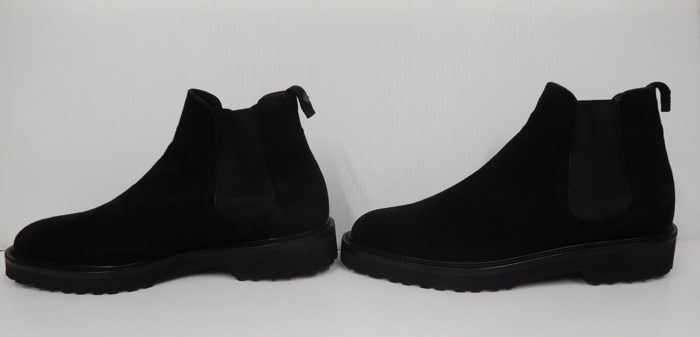 WH BEKKU HOMME別注 干場スペシャル 撥水スエードサイドゴアブーツ WHSP0700S ブラック size:8.5囗T巛