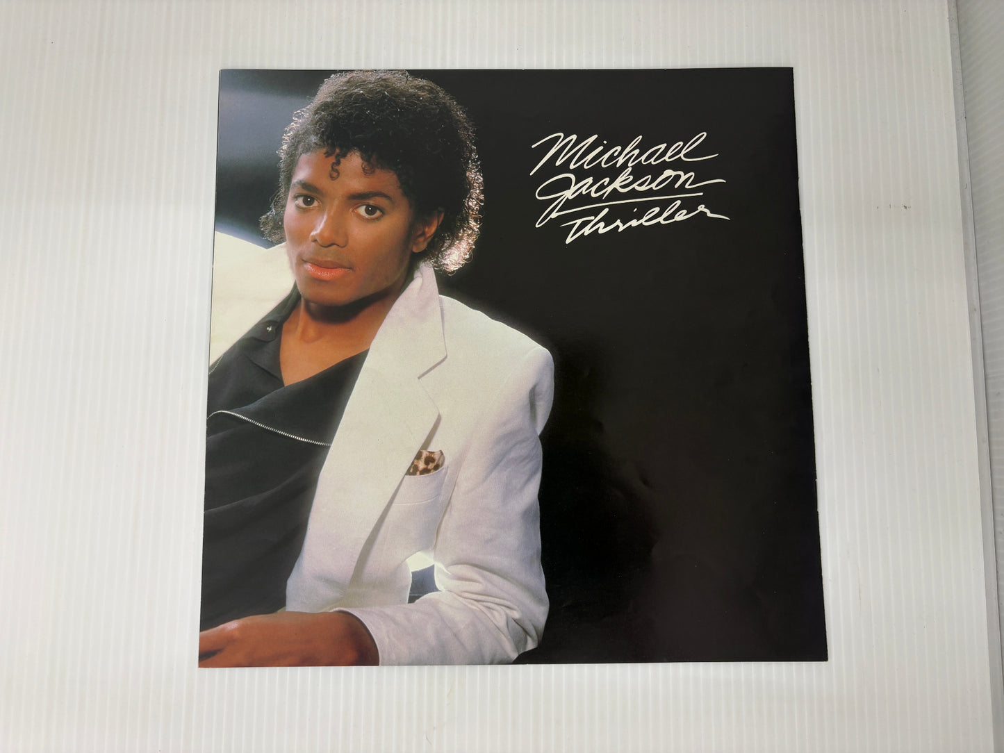 ジャンク【帯付】Michael Jackson Thriller スリラー LP レコード 日本盤 25 3P-399 マイケルジャクソン EPIC