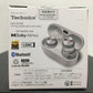 ※送料無料※ Technics ワイヤレスステレオインサイドホン EAH-AZ100 ホワイト シルバー 中古 囗G
