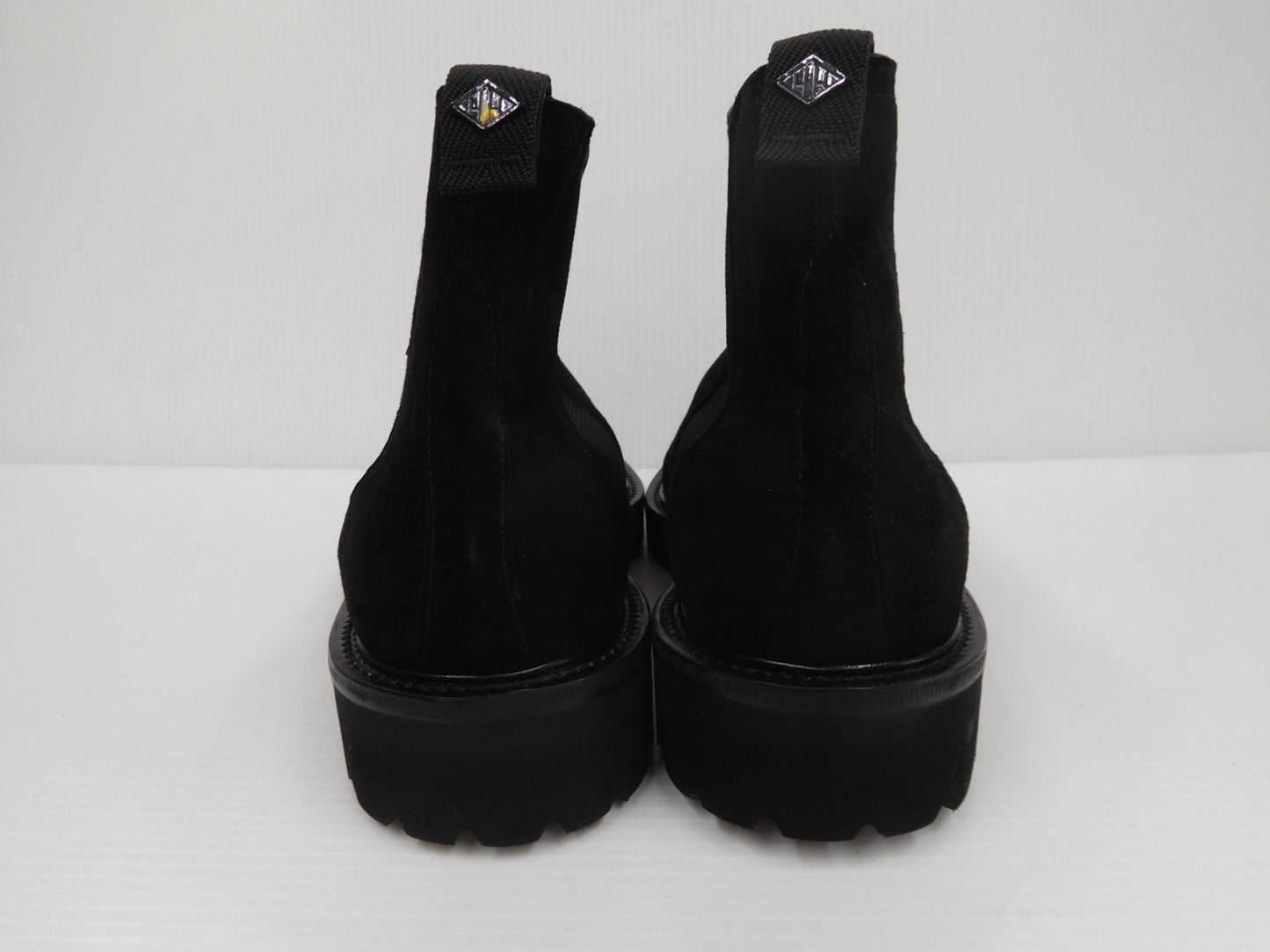 WH BEKKU HOMME別注 干場スペシャル 撥水スエードサイドゴアブーツ WHSP0700S ブラック size:8.5囗T巛