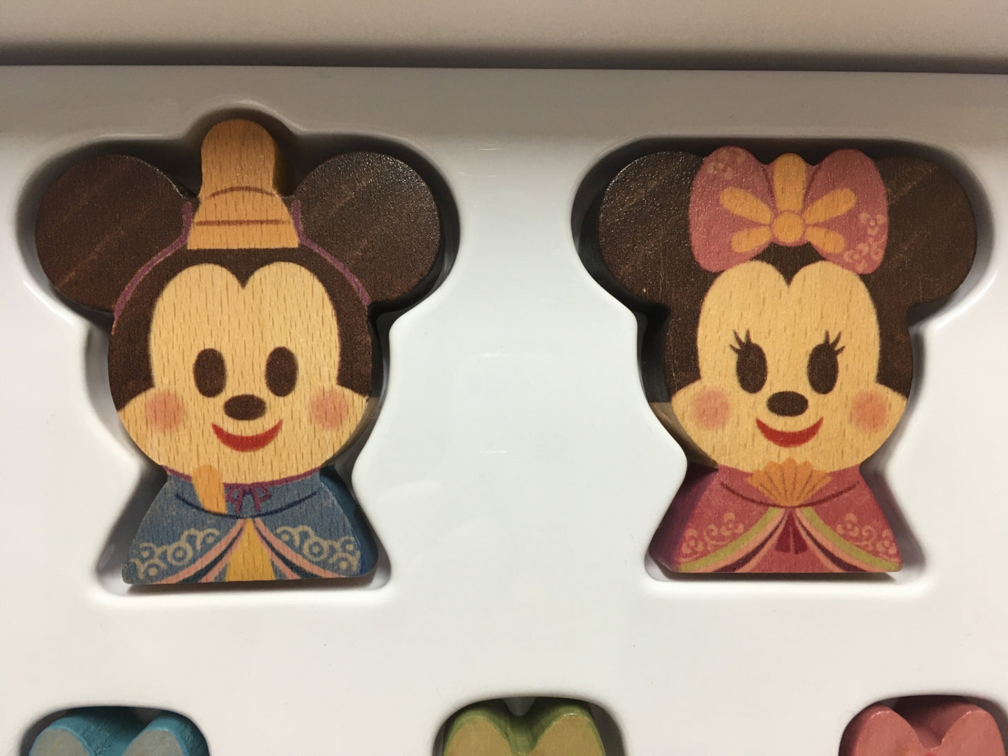 ※送料無料※ DISNEY KIDEA&BLOCK おひなさま ミッキー ミニー 中古 囗G
