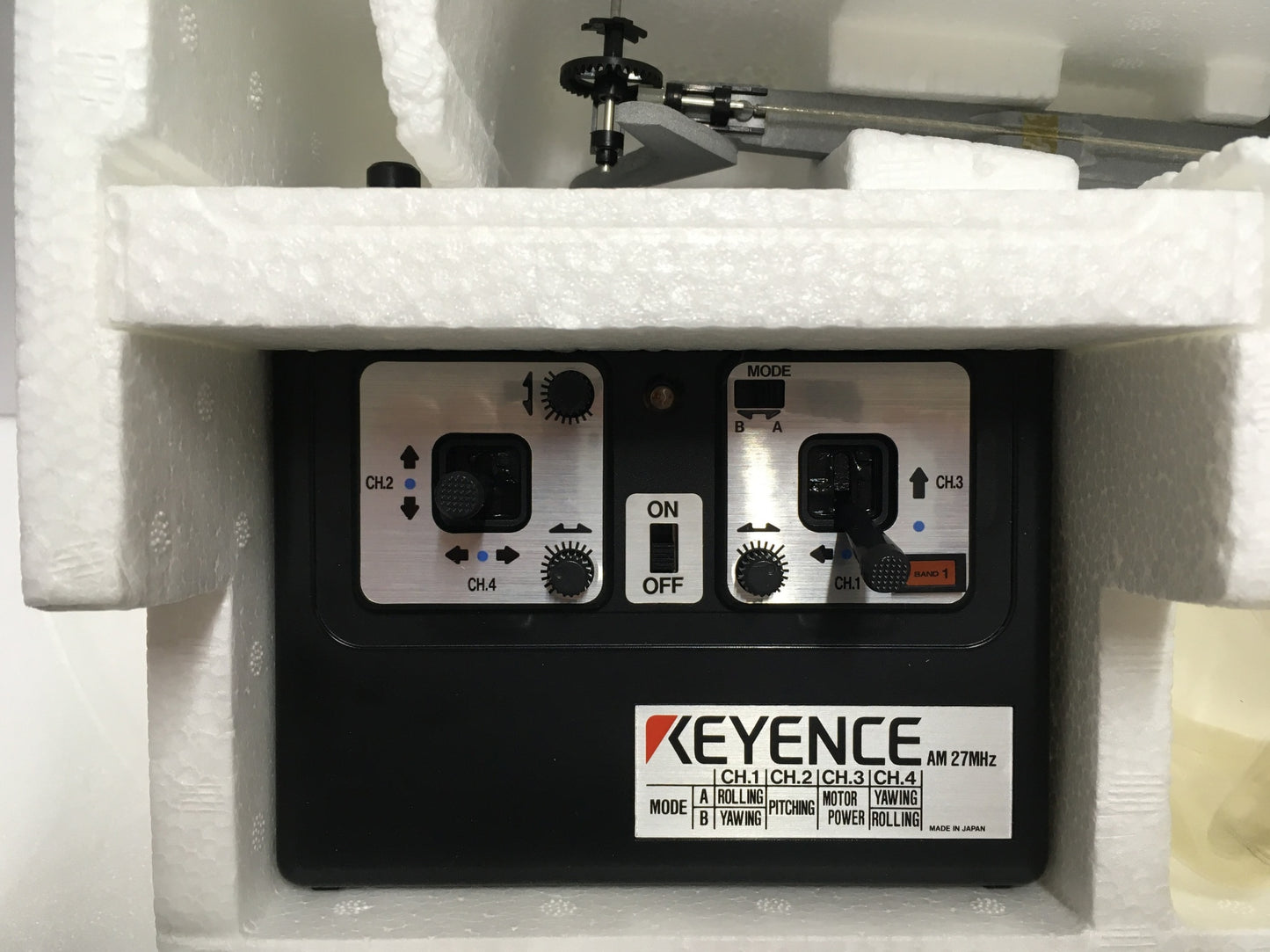 ※送料無料※ KEYENCE レボリューター H-610 室内用電動ラジコンヘリコプター 長期保管 未使用 ジャンク品 囗G