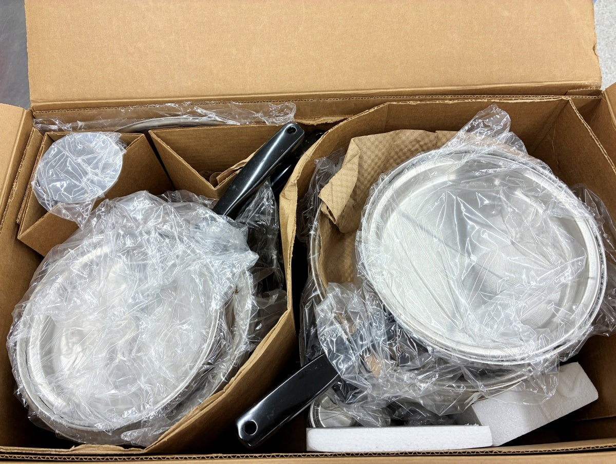 INKOR 5 Ply ステンレススチール 鍋セット
