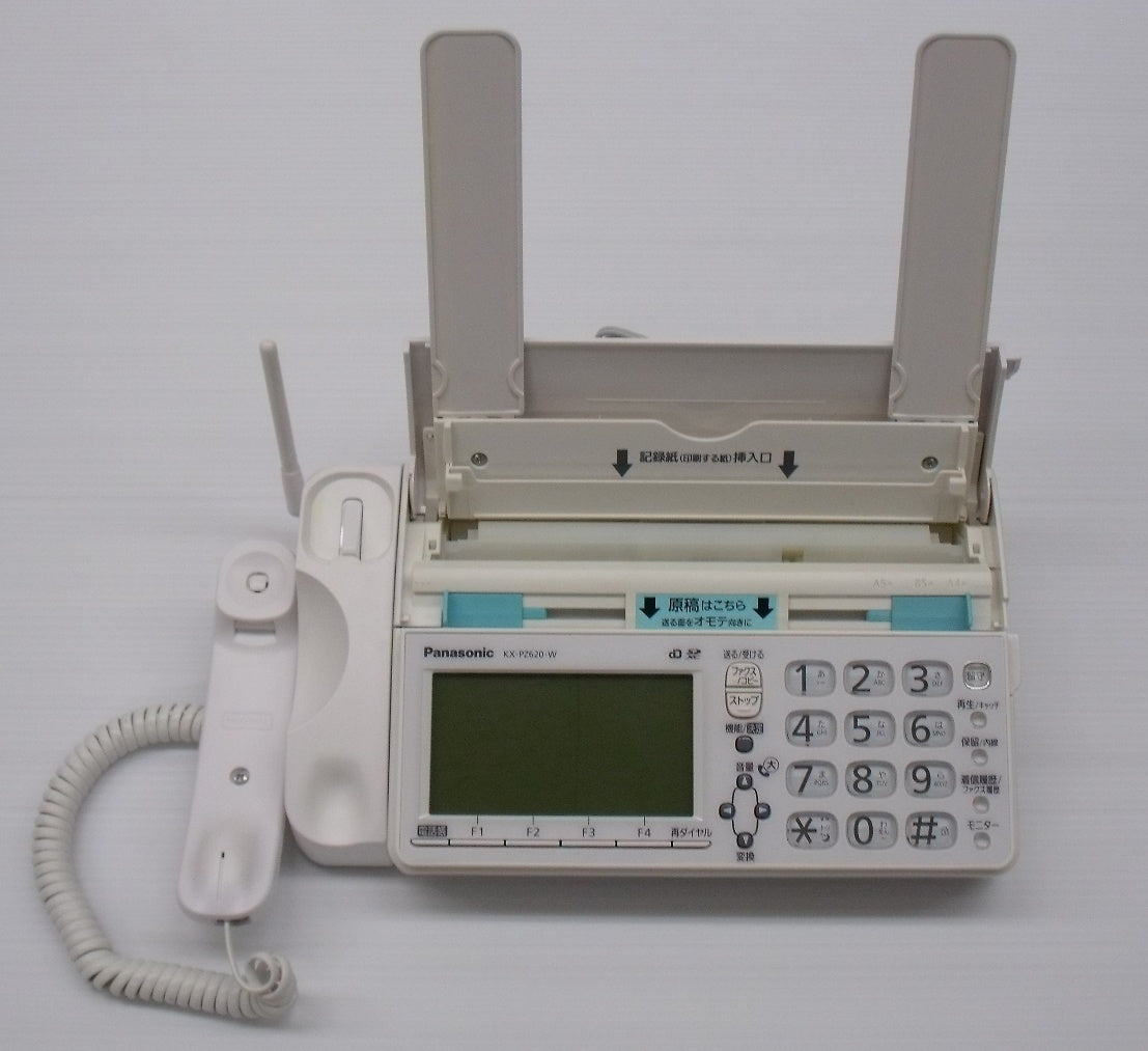 送料無料 パナソニック デジタルコードレスFAX 子機1台付き おたっくす KX-PZ620DL囗T巛