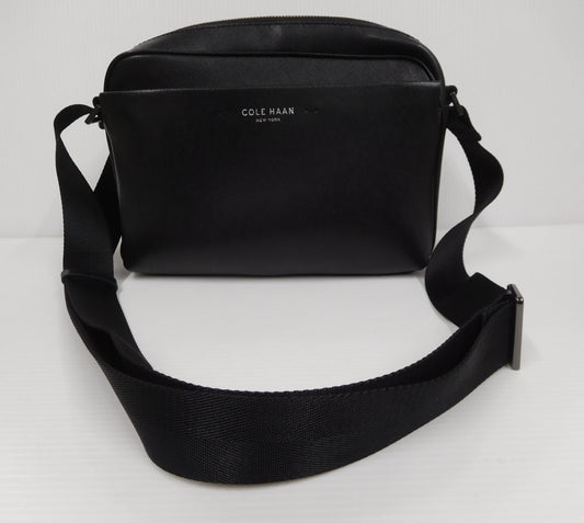 COLE HAAN コールハーン スローン カメラバッグ F12518 ブラック 中古囗T巛