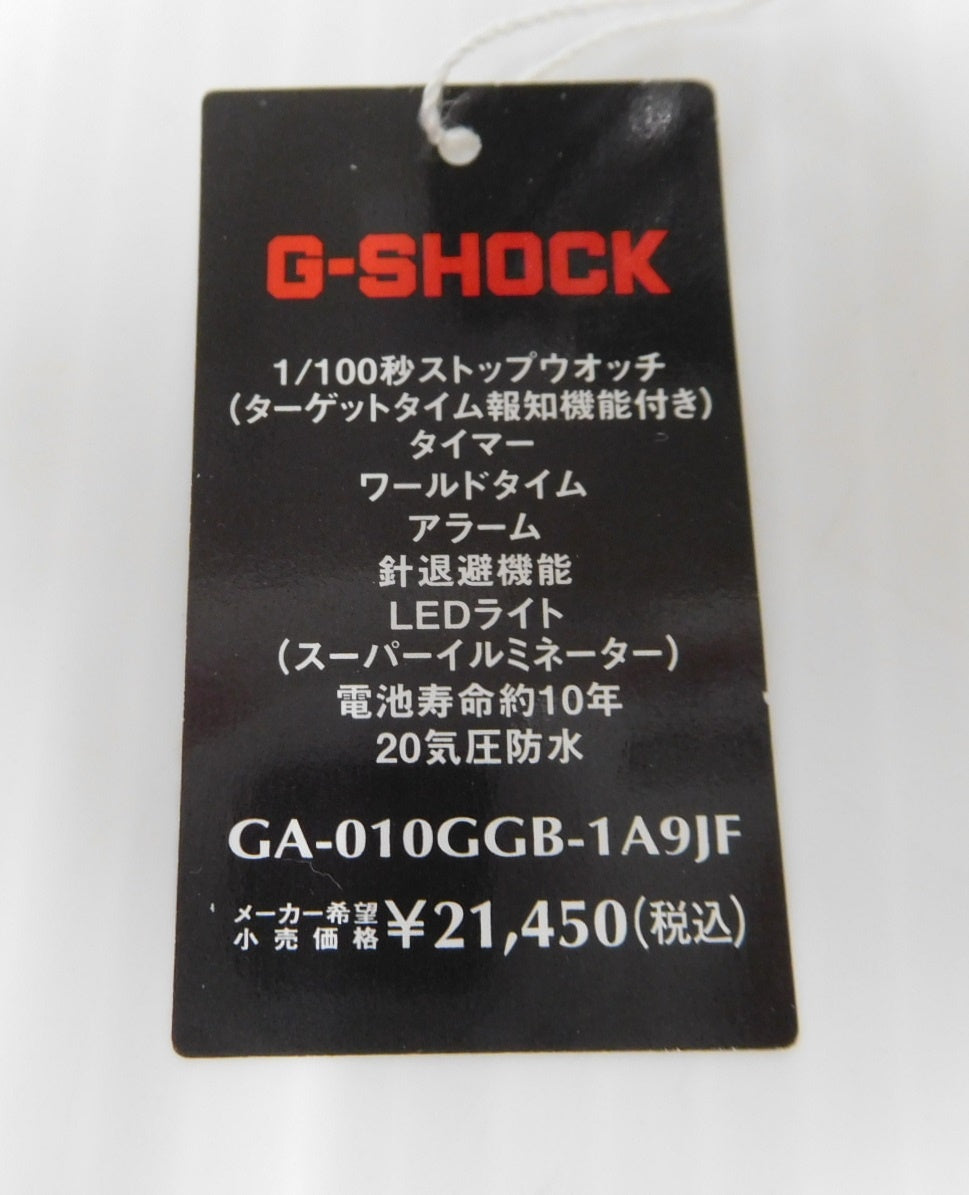 美品！CASIO カシオ G-SHOCK GA-010GGB-1A9JF 説明書・箱あり囗T巛