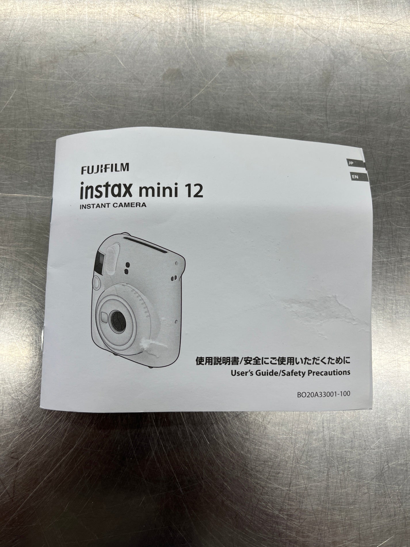ジャンク FUJIFILM instax mini 12