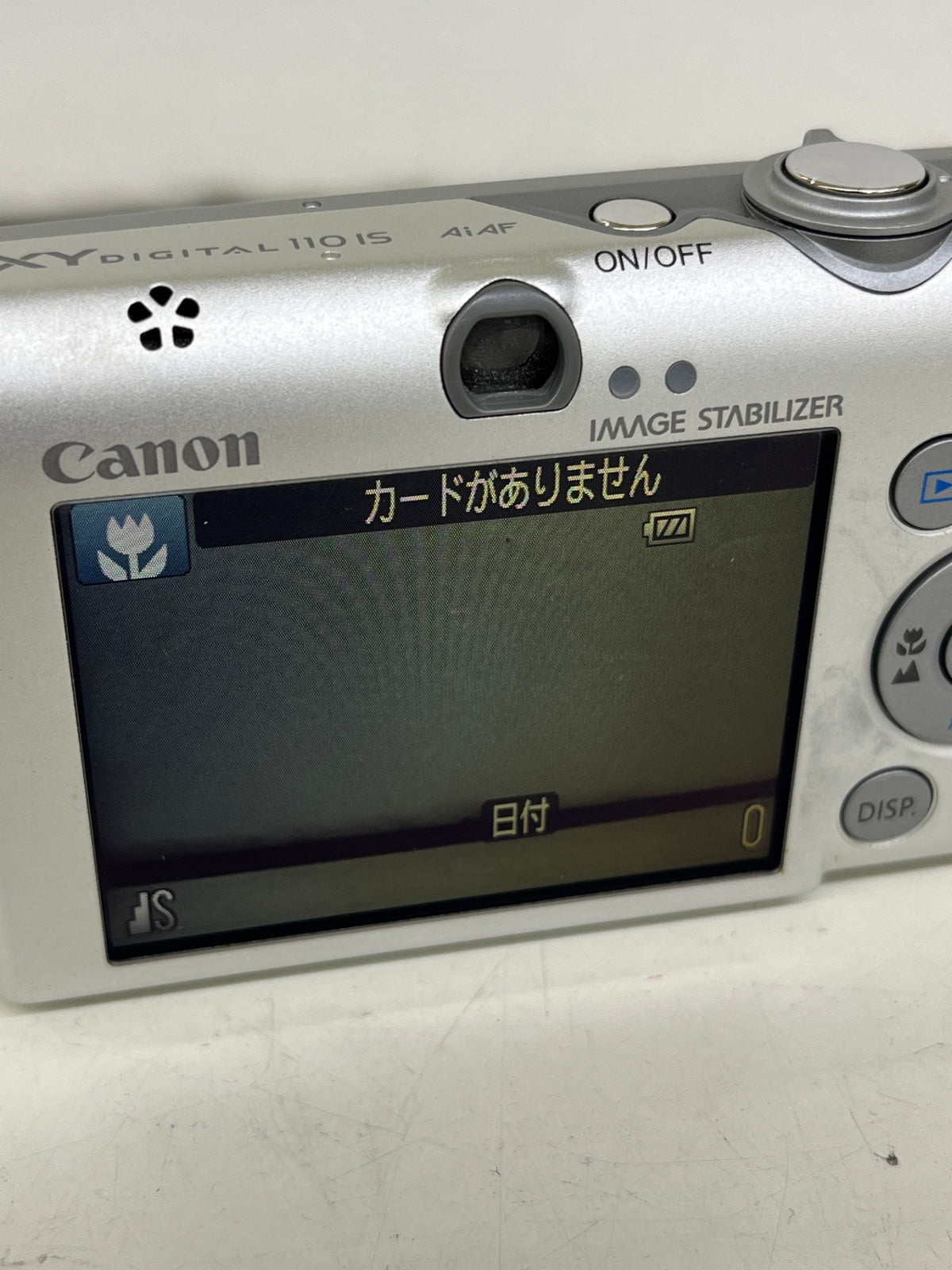 ジャンク Canon キャノン デジタルカメラ IXY DIGITAL 110 IS （PC1355）
