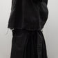 Sacai サカイ ワンピース 20-04930 ブラック コットン100％ 日本製 size:3 中古囗T巛