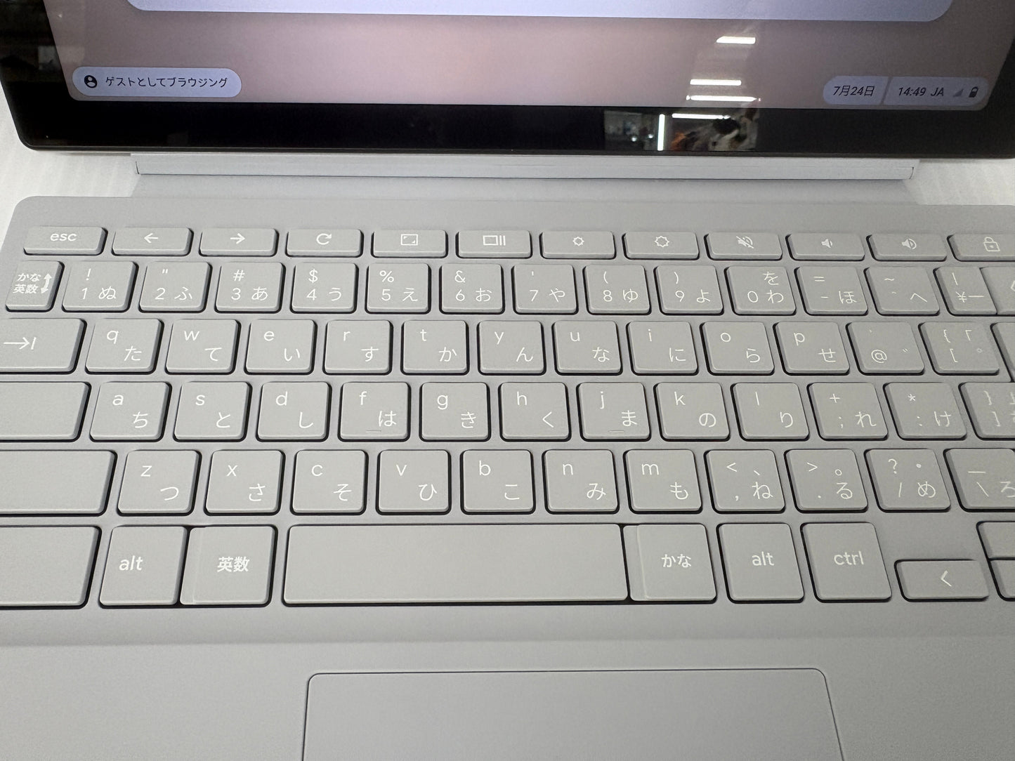 ASUS Chromebook CM3001DM2A-R70008 CM3001DM2 10.5型 4GB eMMC64GB Wi-Fi6 キーボード付 初期化済 動作確認済