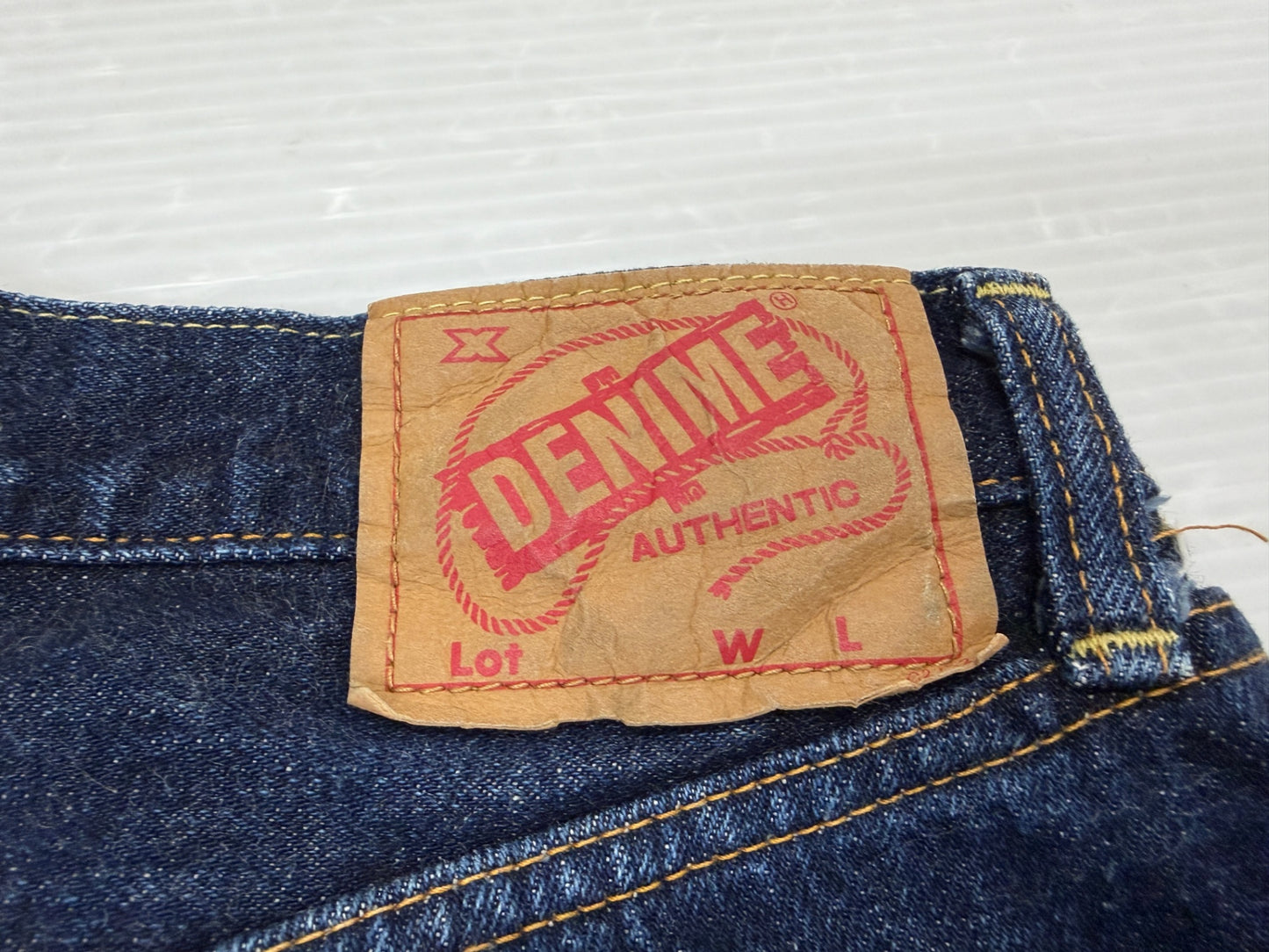 ドゥニーム デニムパンツ 30 チェーンステッチ 日本製 オリゾンティ DENIME