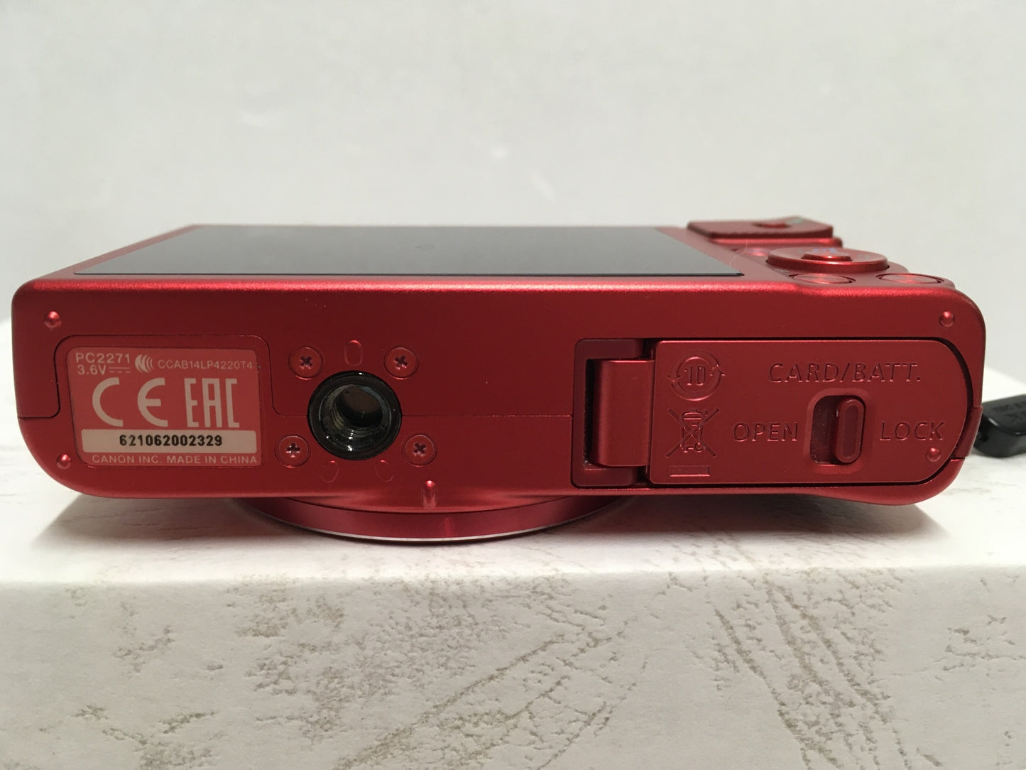 ※送料無料※ Canon Power Shot SX620 HS コンパクトデジタルカメラ レッド ジャンク品 囗G