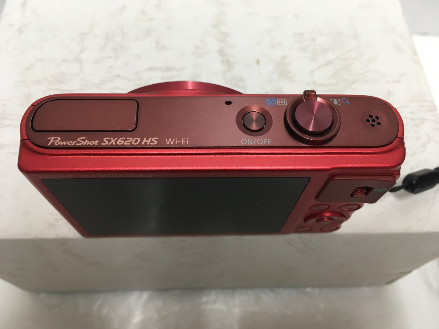 ※送料無料※ Canon Power Shot SX620 HS コンパクトデジタルカメラ レッド ジャンク品 囗G